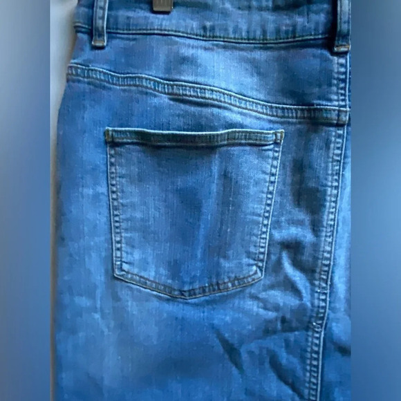 Part  Two 5 pocket Jean button skirt Sz 44 - Picture 4 of 10